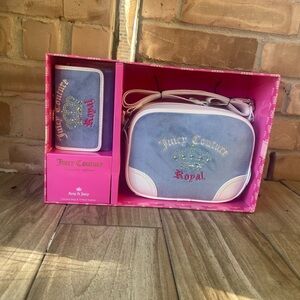 Juicy Couture Camera Bag & Trifold Wallet